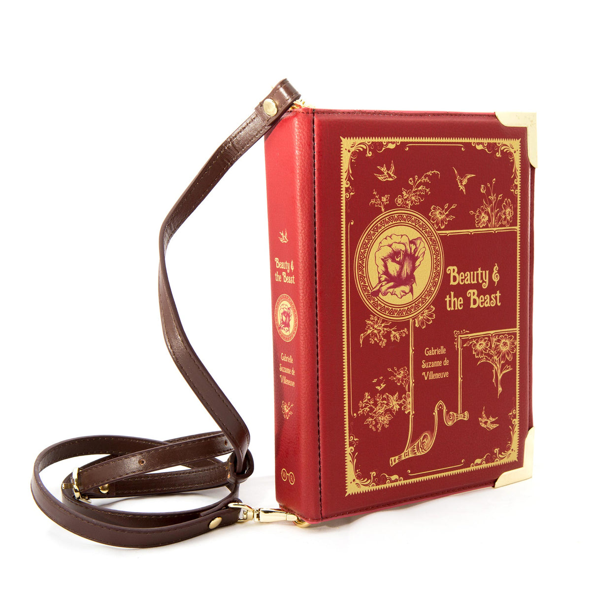 The Beauty and The Beast Red Handbag - Well Read Company – Well