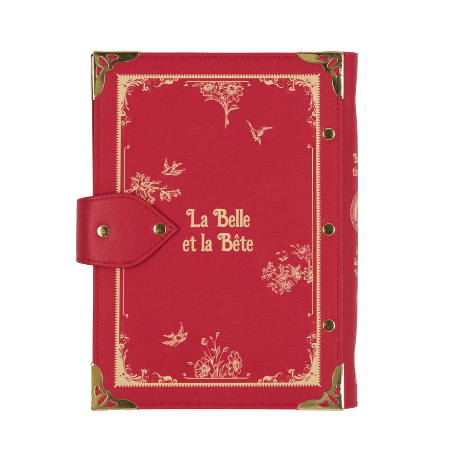 Beauty and the Beast Vegan Leather Ring Binder Notebook - Well
