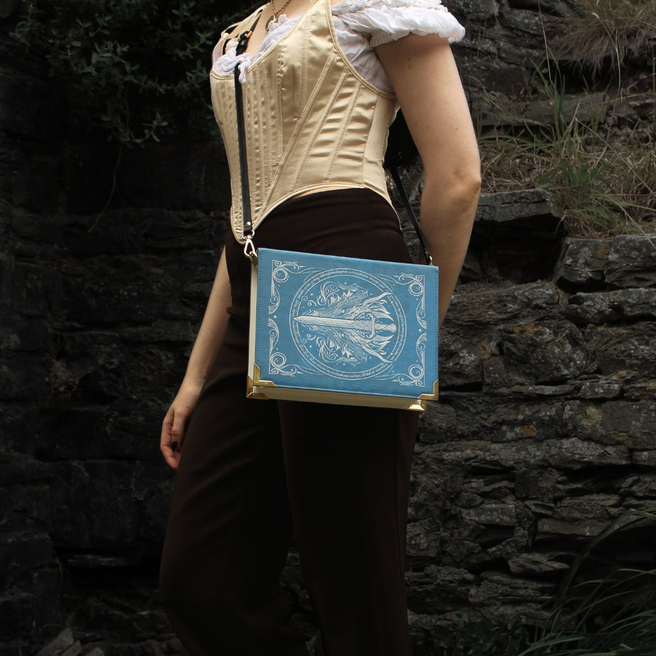 The Dragon Sword Chronicles Vegan Leather Crossbody Purse - Well