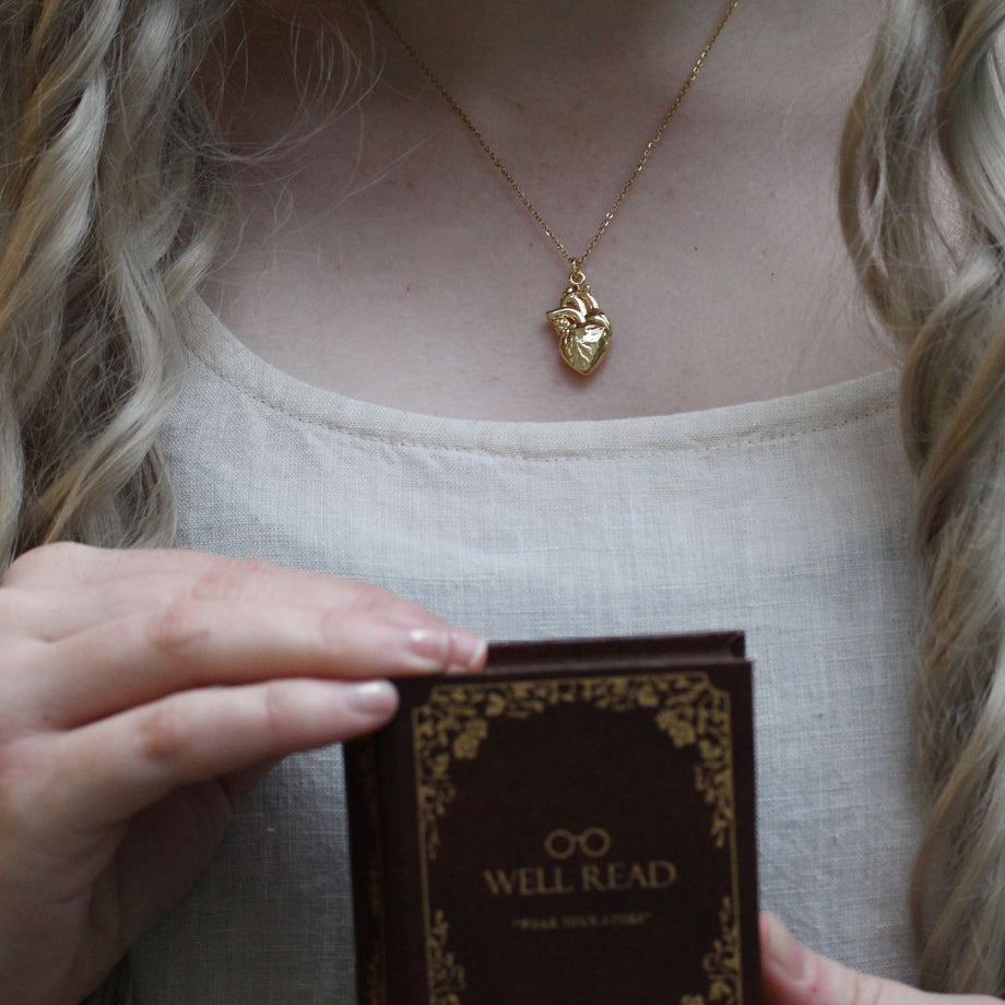 Frankenstein Bookish Pendant Necklace- Well Read Company – Well