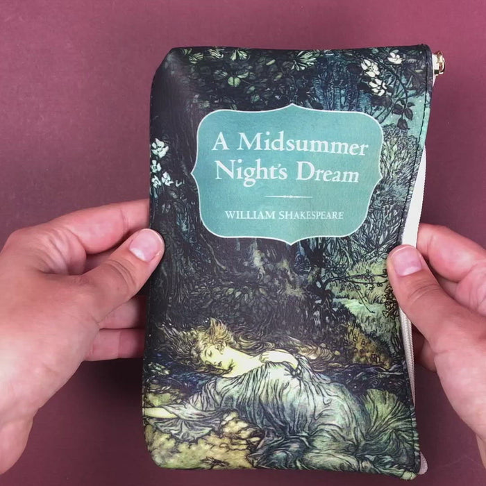 A Midsummer Nights Dream Pouch Purse - Opening