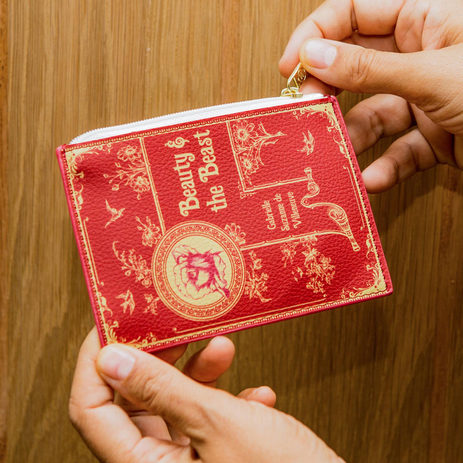 The Beauty and The Beast Red Coin Purse - Well Read Company – Well