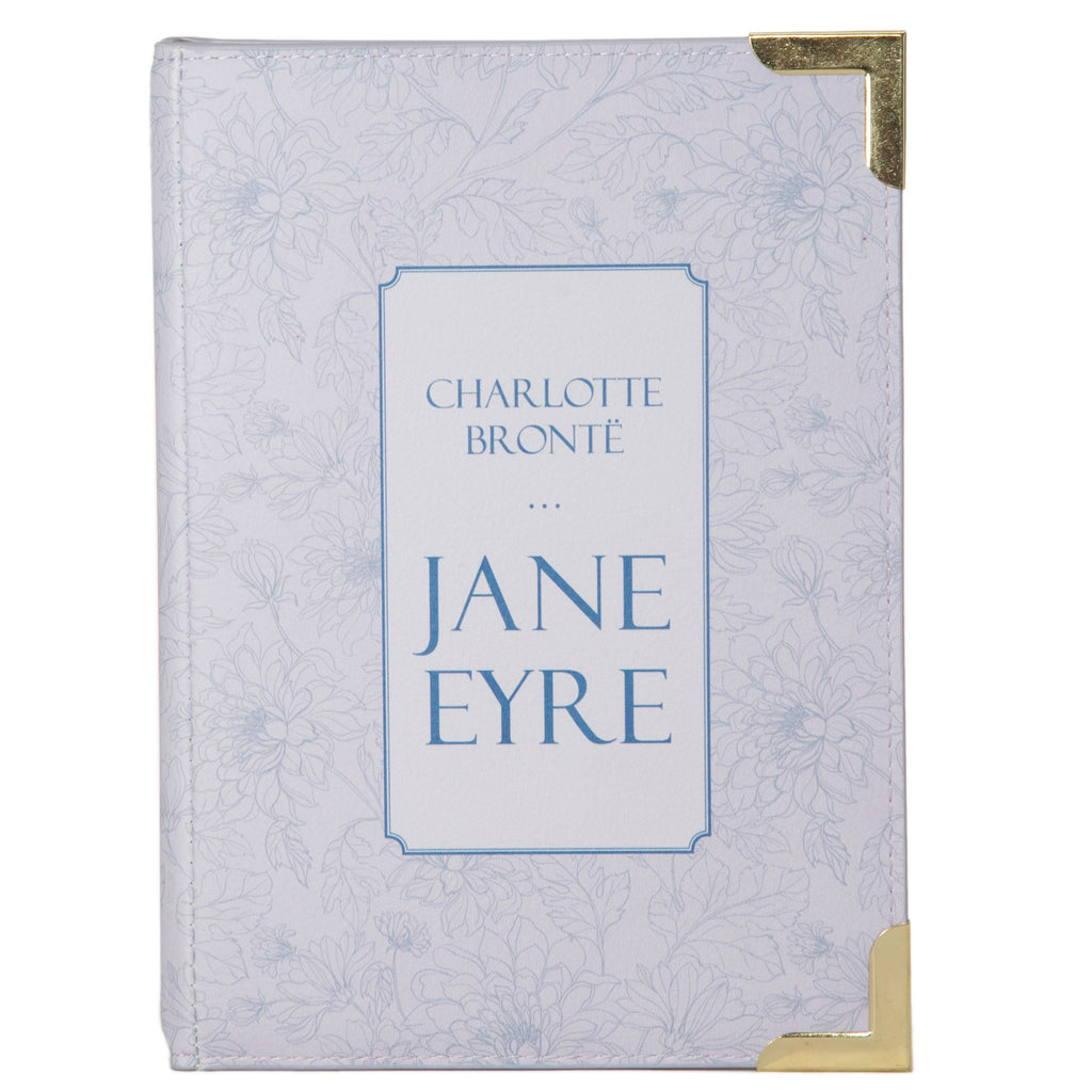 Jane Eyre Green Crossbody Purse by Charlotte Brontȅ featuring Floral design, by Well Read Co. - Front